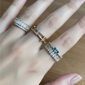 Adjustable ring gold tone gold plated